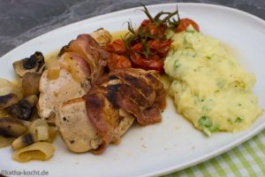 Hähnchenbrust im Speckmantel