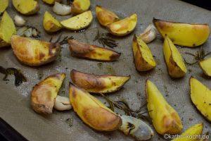 Kräuter Kartoffelspalten