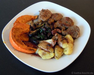 Lammkoteletts mit Maronen