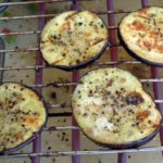 Gegrillte Aubergine