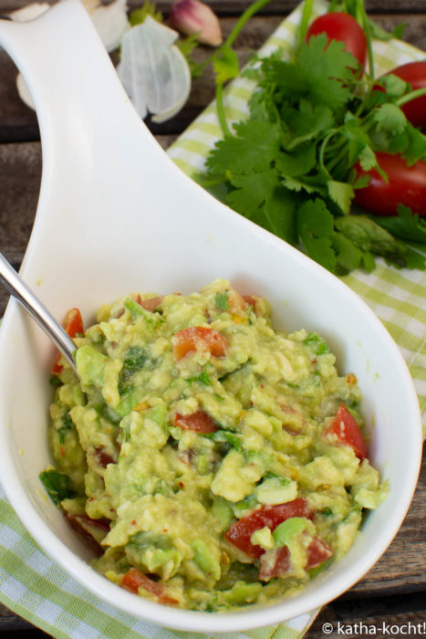 Guacamole als Dip 