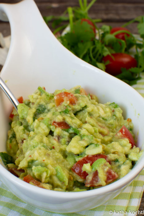 Guacamole als Dip 