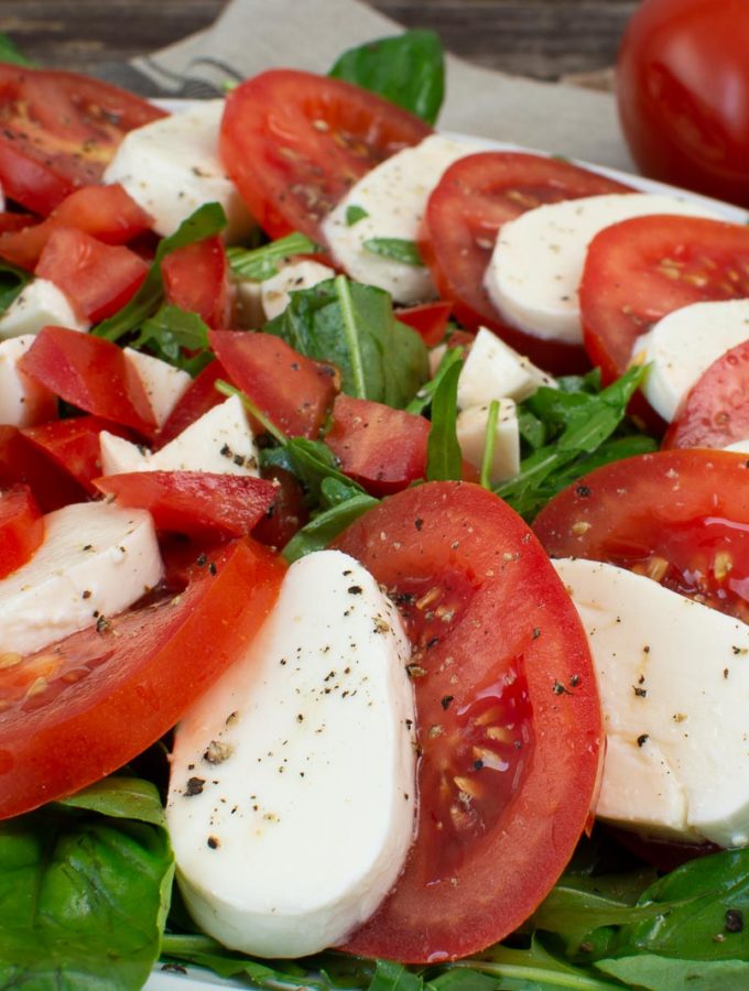 Tomate-Mozzarella wie in San Gimignano - Caprese Salat mal anders