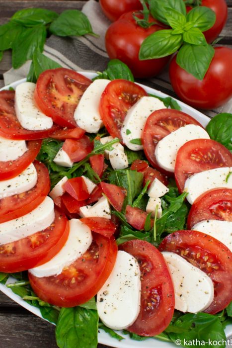 Tomate-Mozzarella wie in San Gimignano - Caprese Salat mal anders