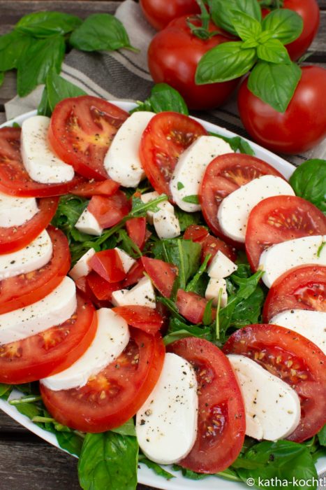 Tomate-Mozzarella wie in San Gimignano - Caprese Salat mal anders