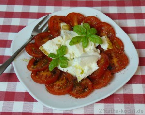 Tomate-Mozzarella wie in Radda in Chianti