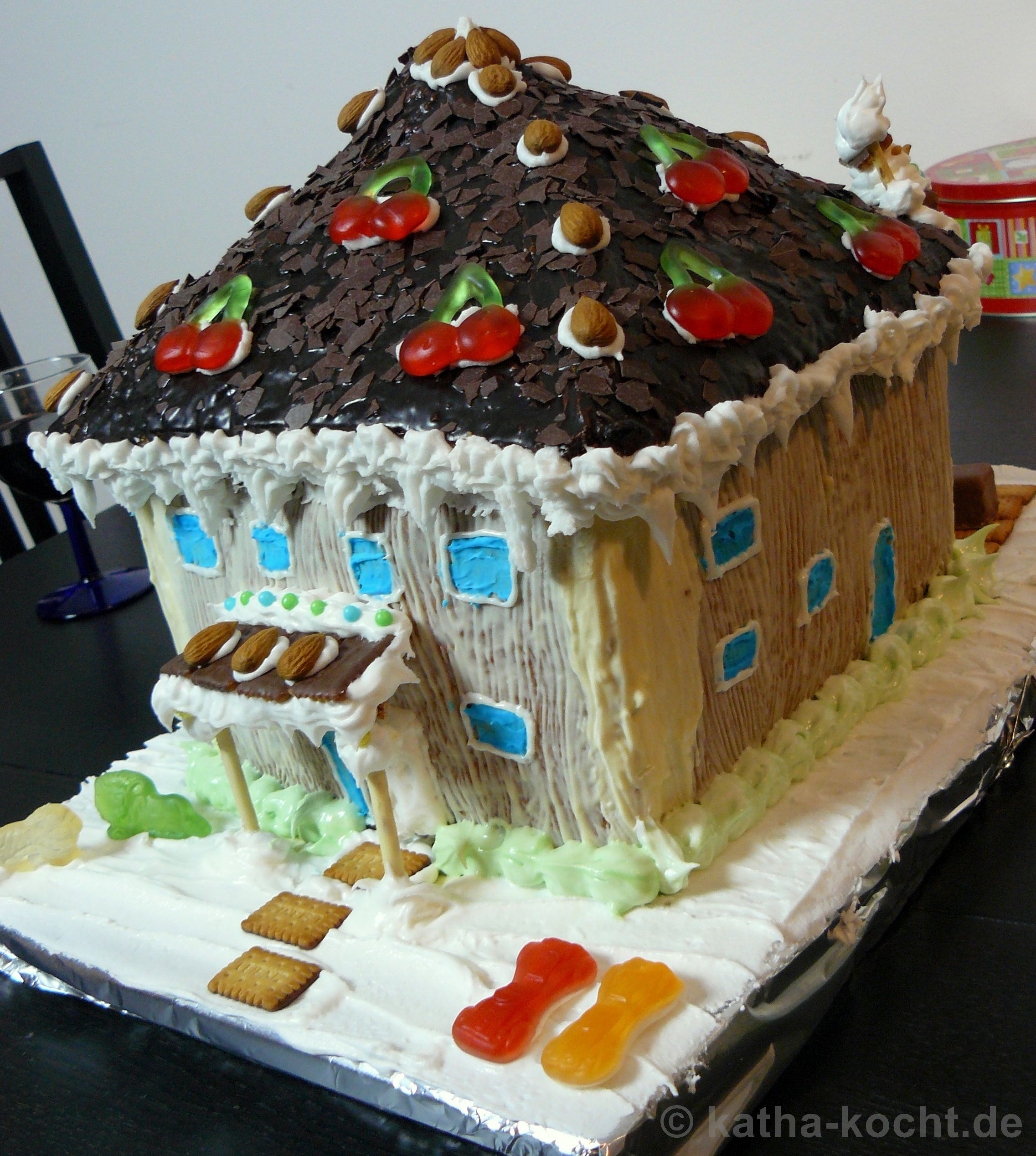 Weihnachtsgebäck - Lebkuchen-Stadtvilla