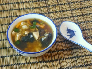 Japanische Fischsuppe