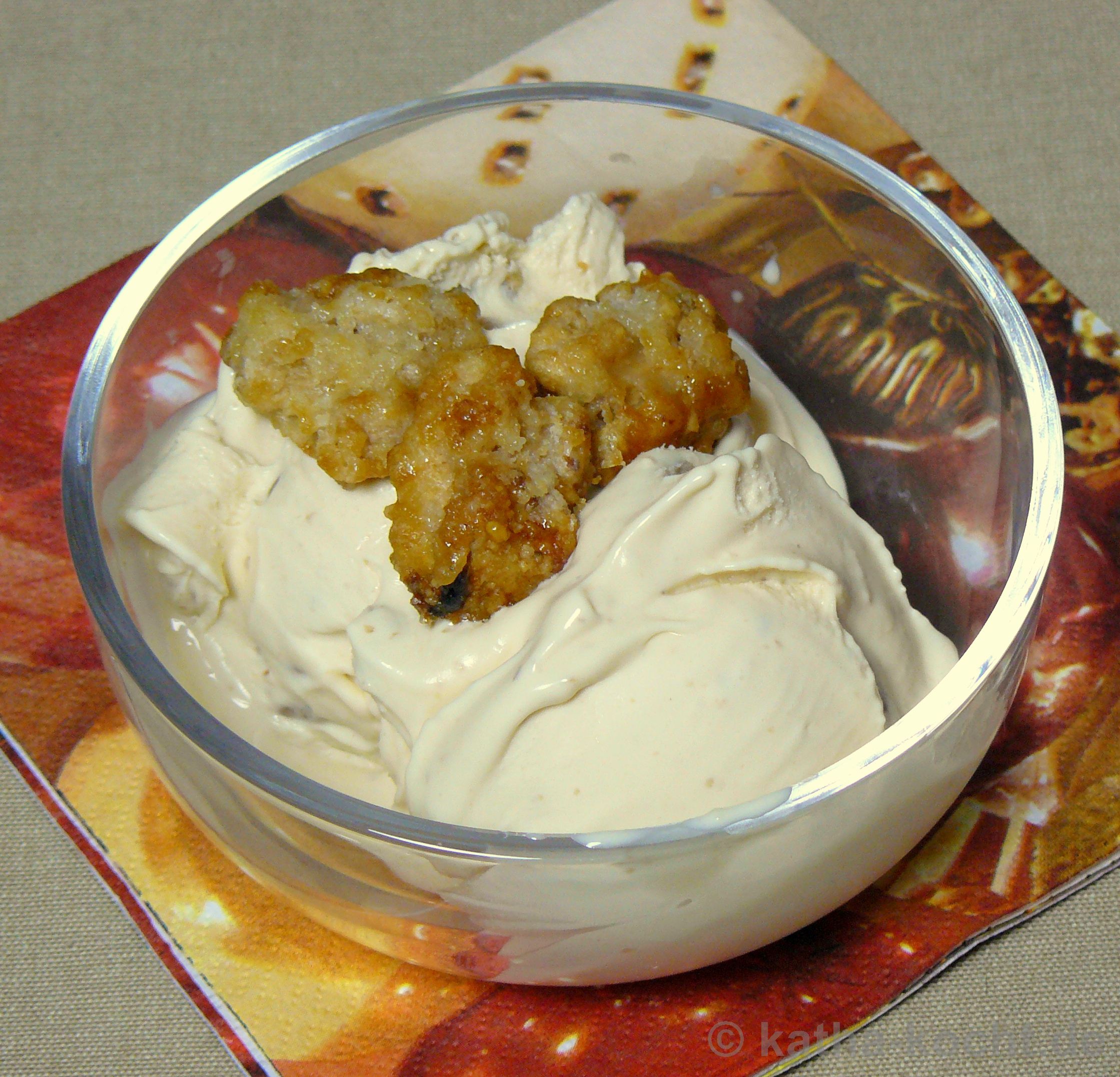 Walnuss-Rum Eis mit Mascarpone - Katha-kocht!