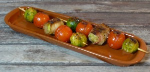 Tapas - Bunte Rosenkohlspieße