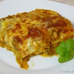 Kürbis-Bolognese-Lasagne