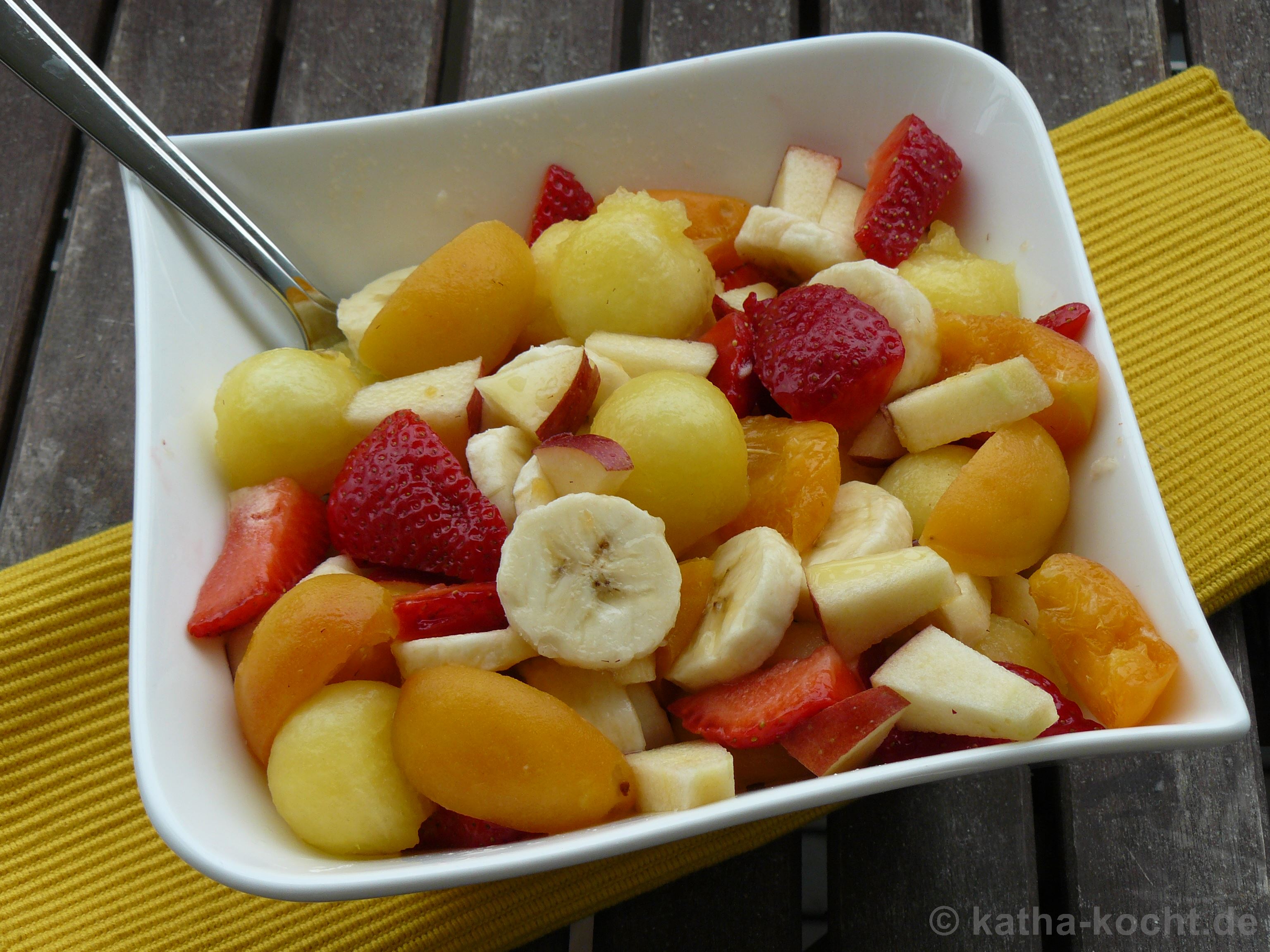 Sommerlicher Obstsalat