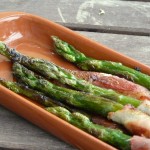 Tapas – Grüner Spargel mit Bacon