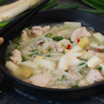 Thai-Süppchen mit Huhn und Spargel