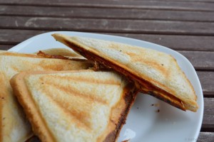 Chorizo-Käse Sandwich