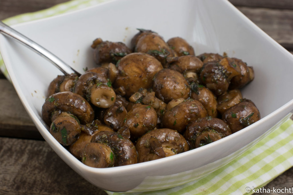 Tapas - Champignons mit Oregano