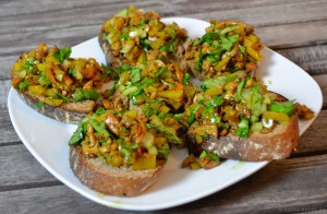Pfifferling-Kürbis Bruschetta Pfifferling_Kürbis_Bruschetta_5