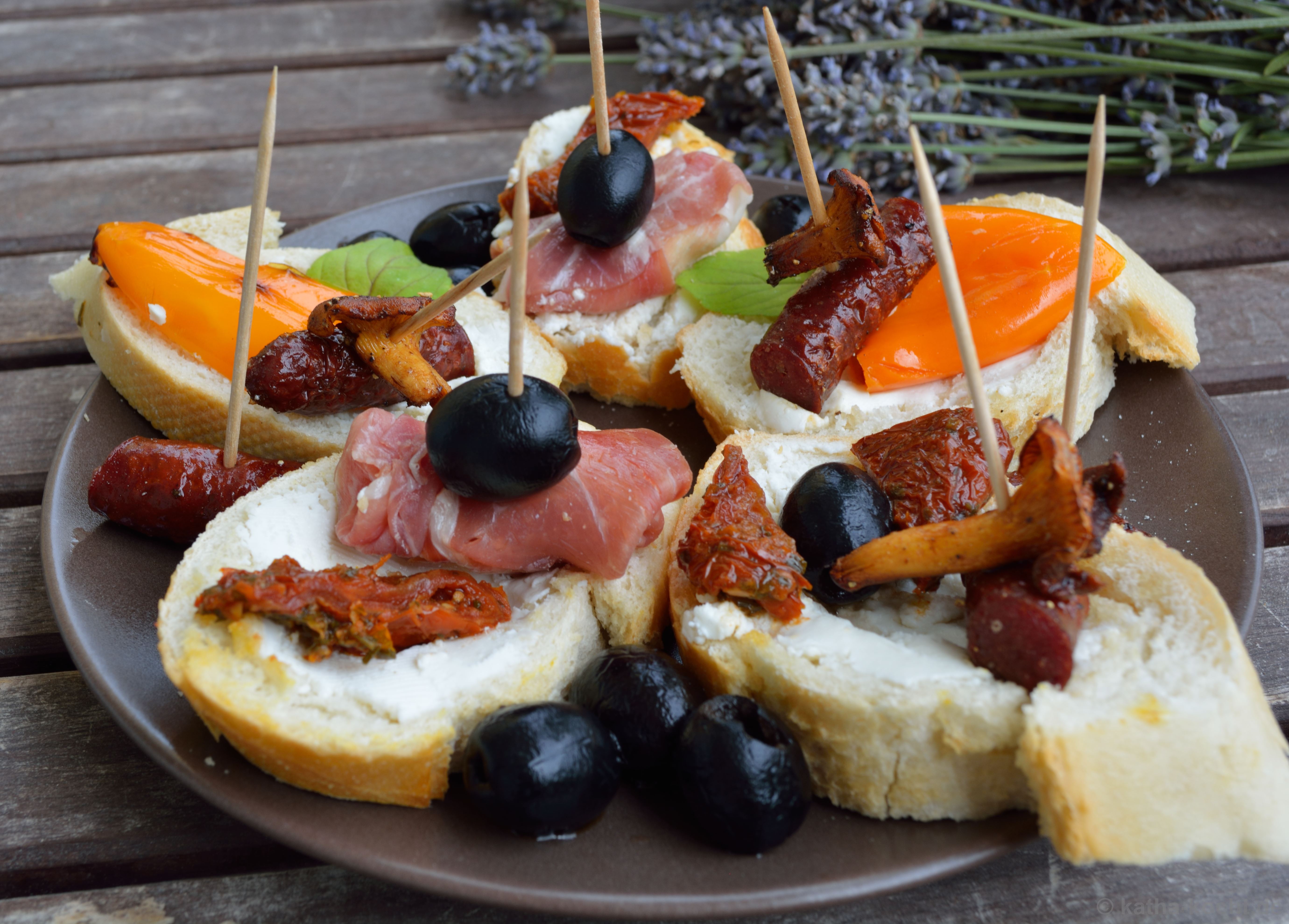 Tapasschnittchen wie in Barcelona