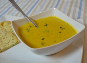 Kürbis-Austernpilz Suppe