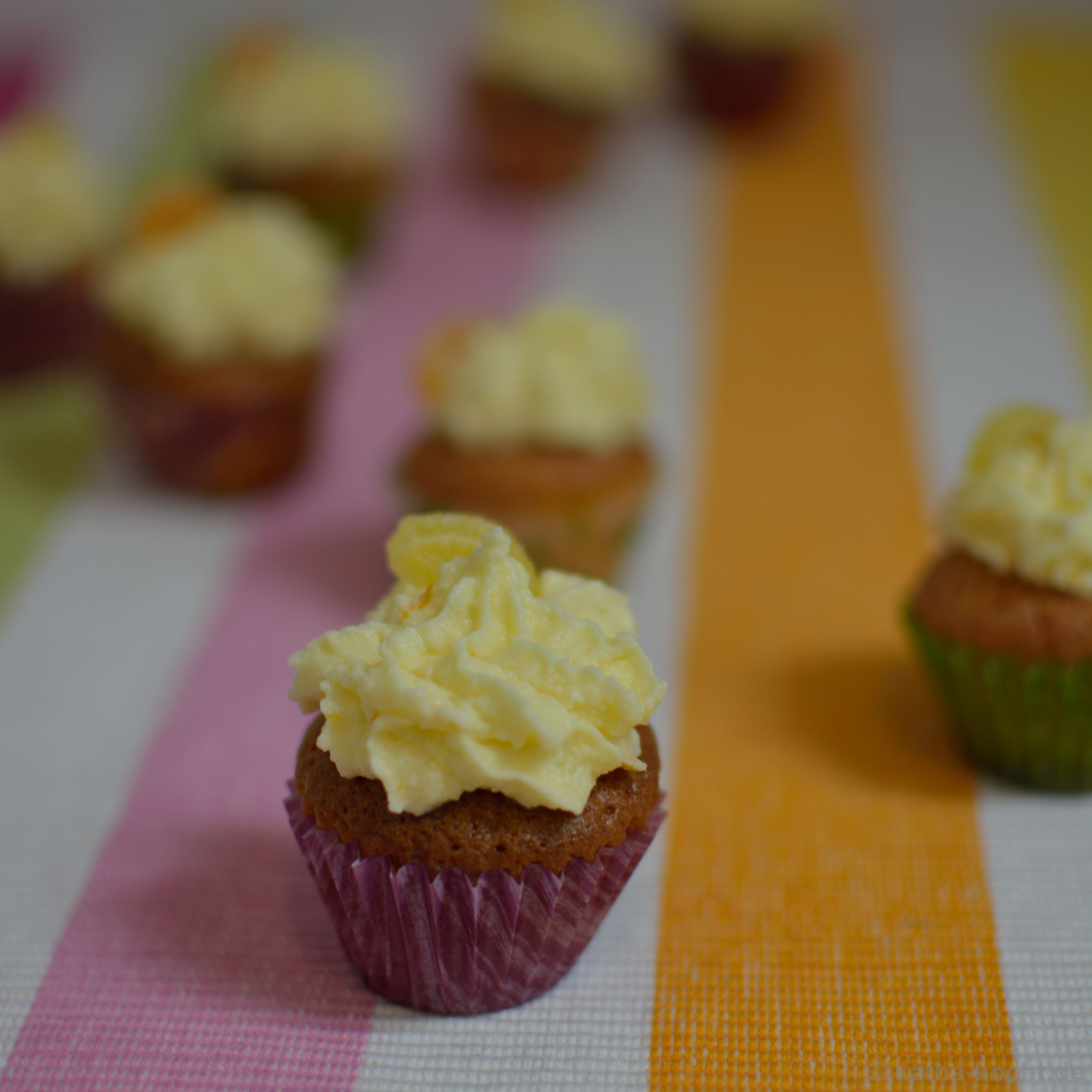 Mini-Zitronen Cupcakes