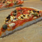 Ziegenkäse-Sardellen Pizza