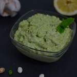 Grüner Bohnen-Minz Dip