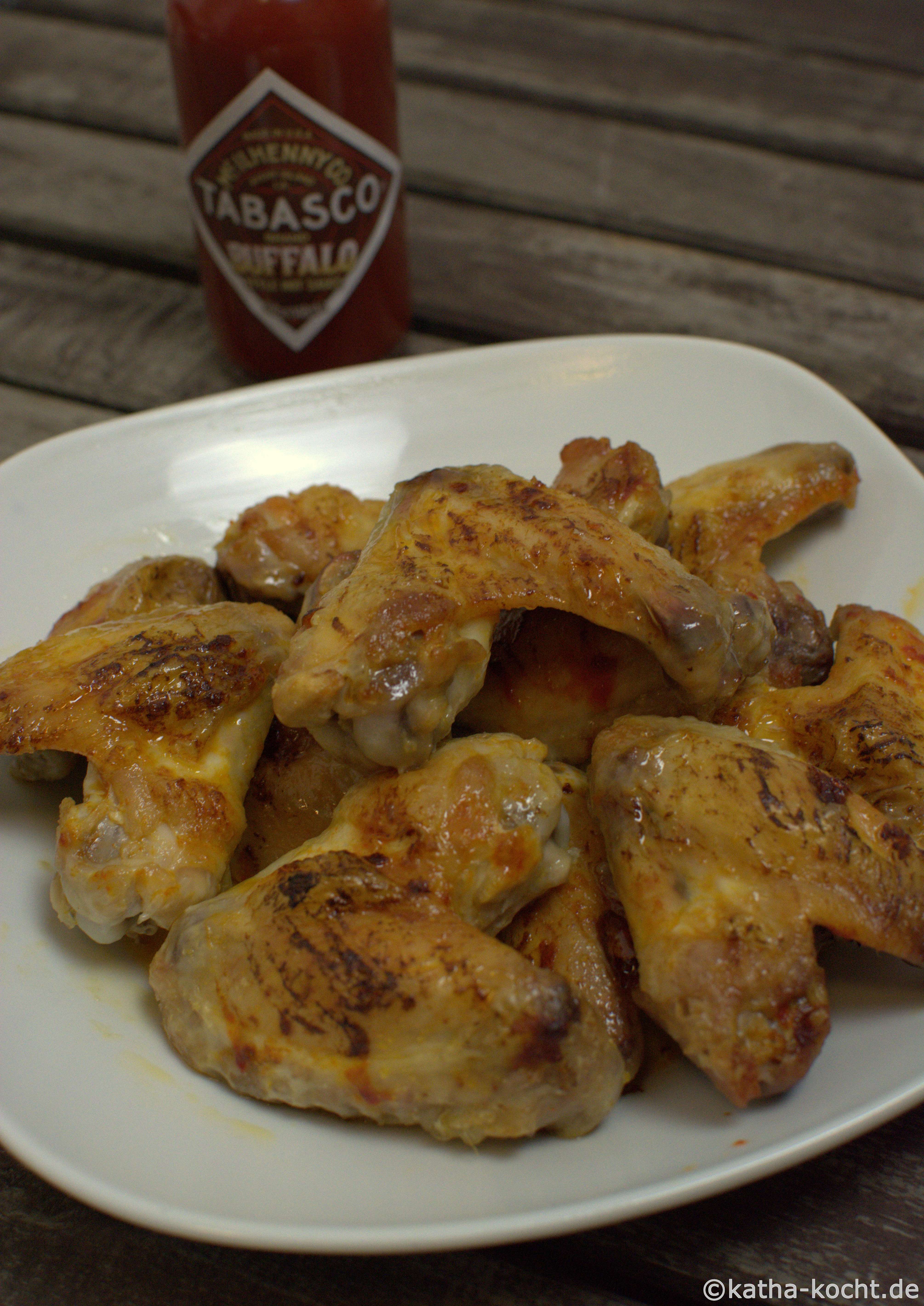 Feurig scharfe Chicken Wings