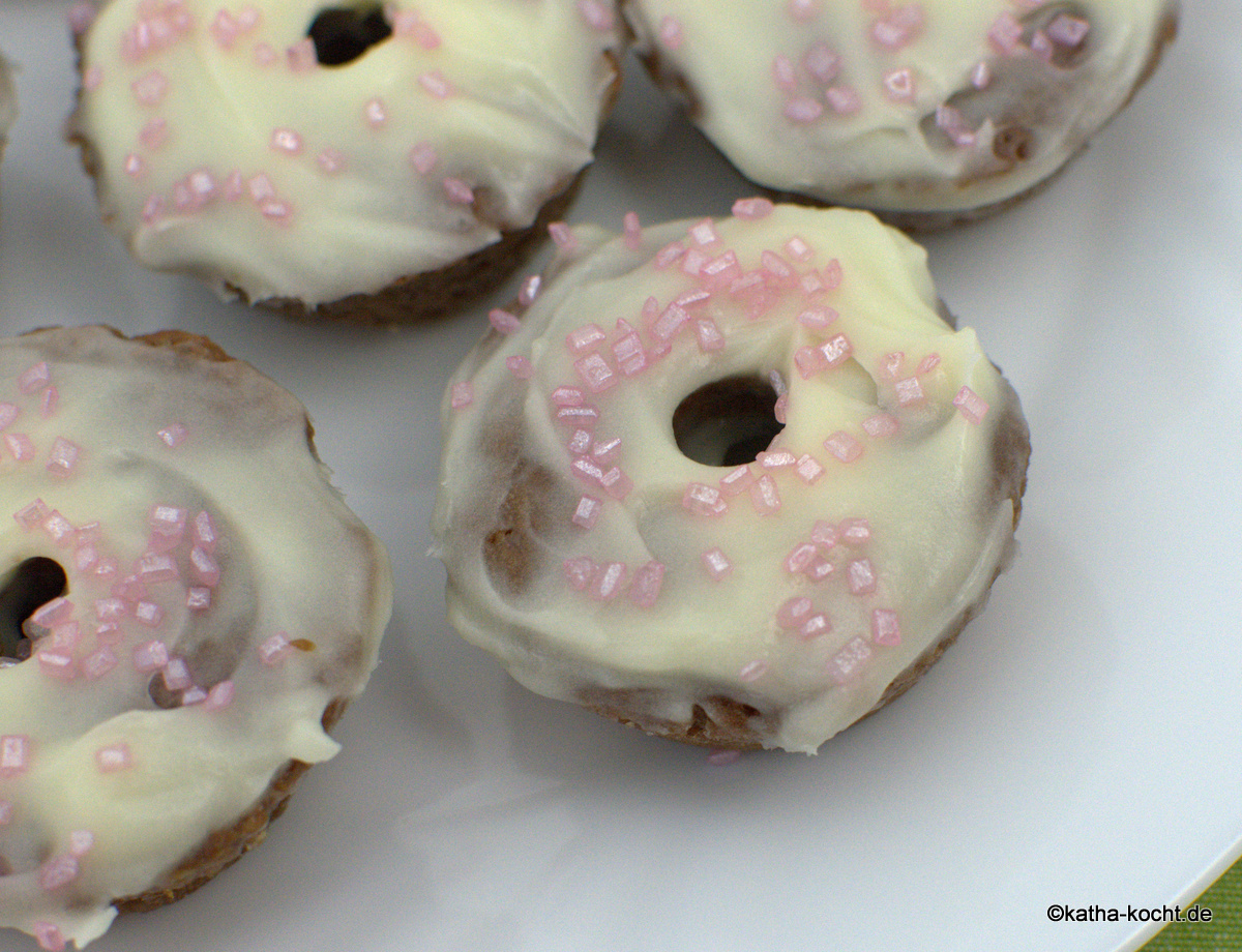 Mini Schokoladen Donuts