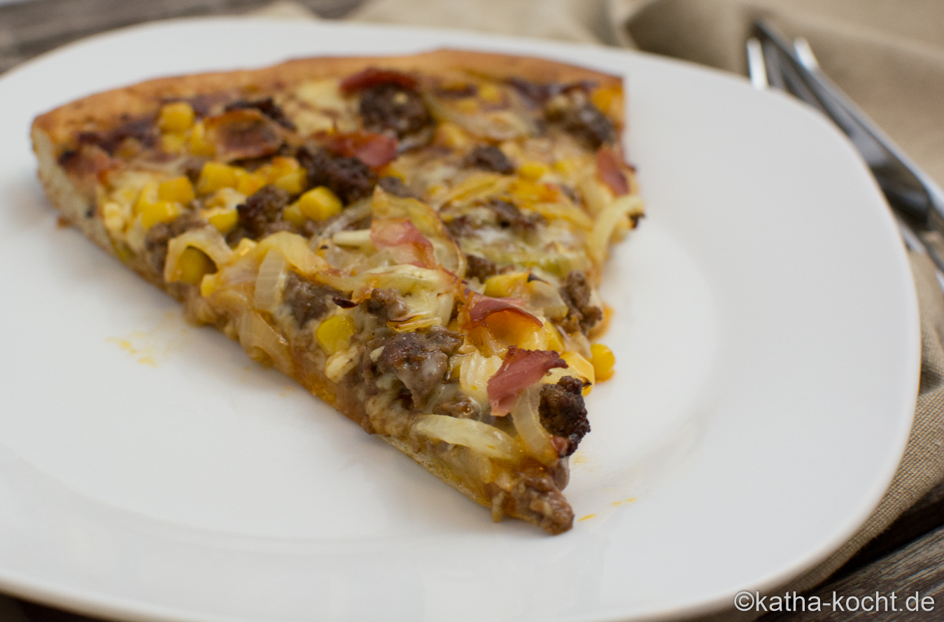 Dinkel BBQ Pizza