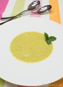 Gurke-Melone Gazpacho