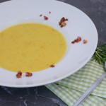 Zucchini Suppe mit Käse