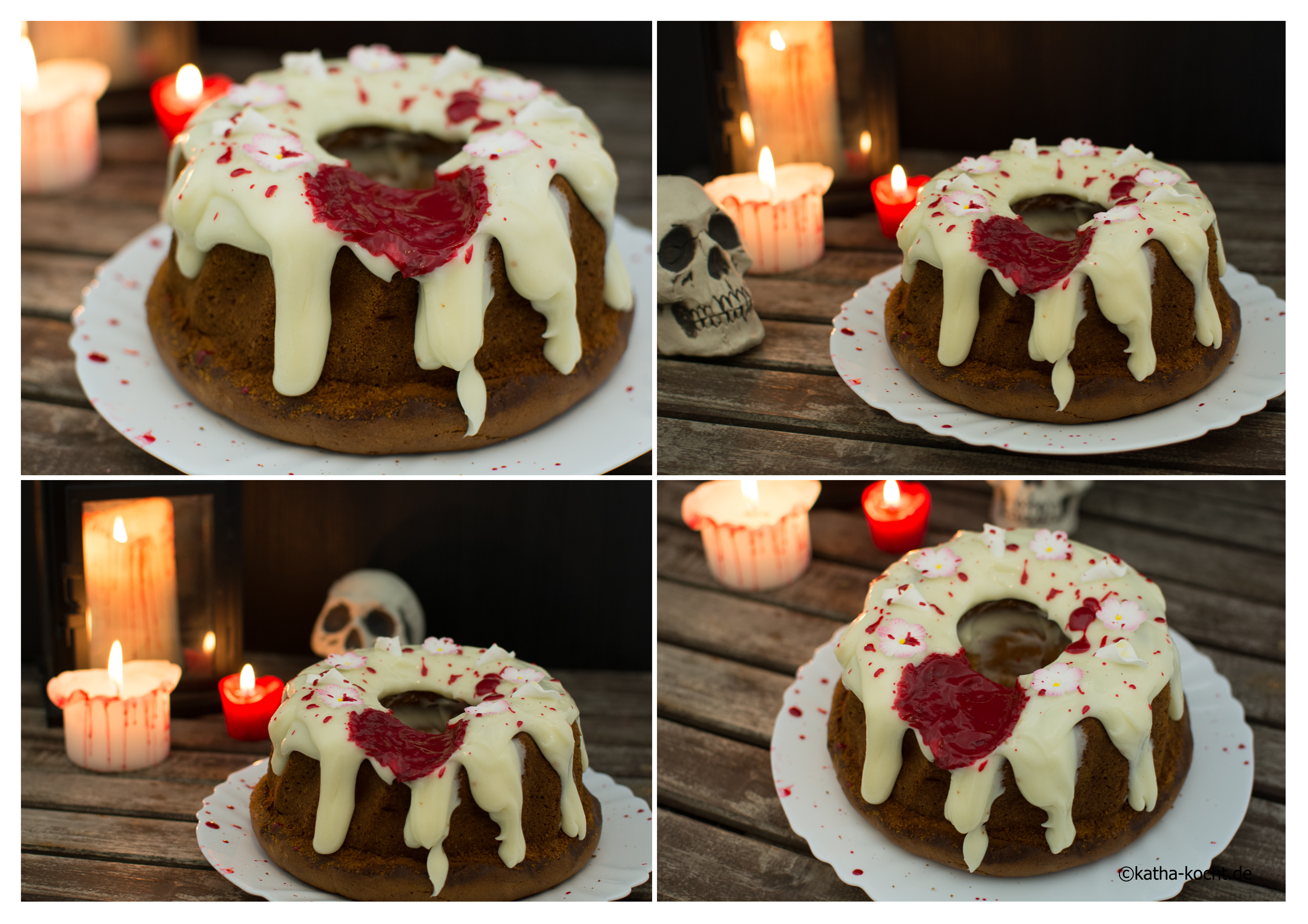 Halloween Kuchen für Zombie Bräute - Katha-kocht!