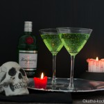 Halloween Cocktail – grüner Gin Tonic