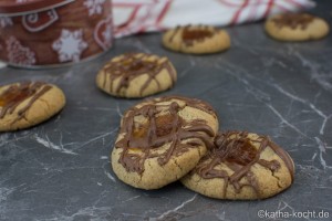 Marmeladentaler mit Kürbismarmelade