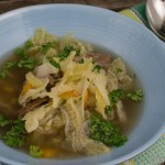 Rindersuppe mit Wirsingkohl