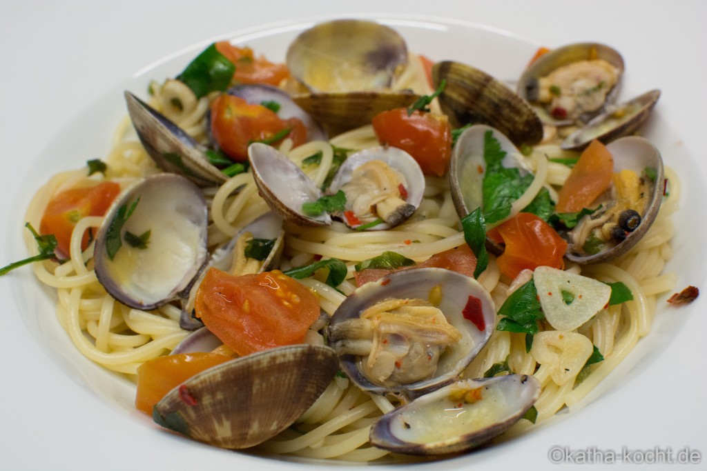 Spaghetti Vongole nach Jamie Oliver