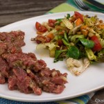 Klassisches Tartar mit knackigem Salat