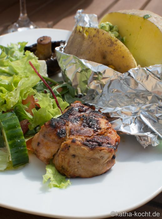 Schweinefilet mit Senf-Paprika Marinade vom Grill - Katha-kocht!