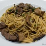 Linguine mit Hirschfilet und Steinpilzen