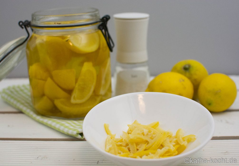 Eingelegte Zitronen - Salzzitronen