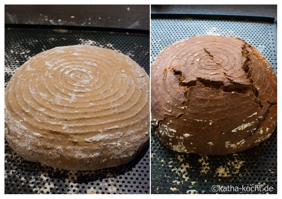 Weizenmischbrot mit getrockneten Tomaten