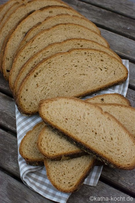 Kleines Landbrot aus dem kalten Topf