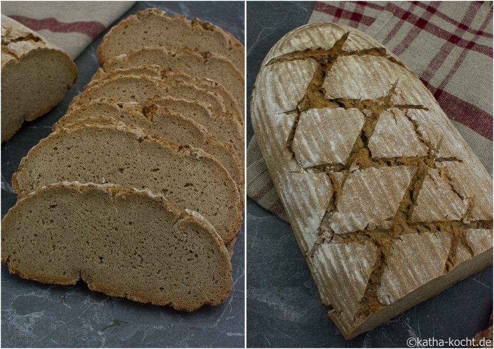 Roggenbrot mit krachender Kruste