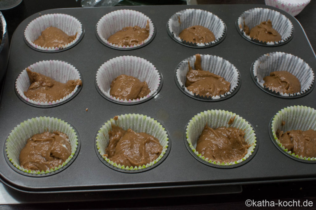 Kinderschokolade Muffins
