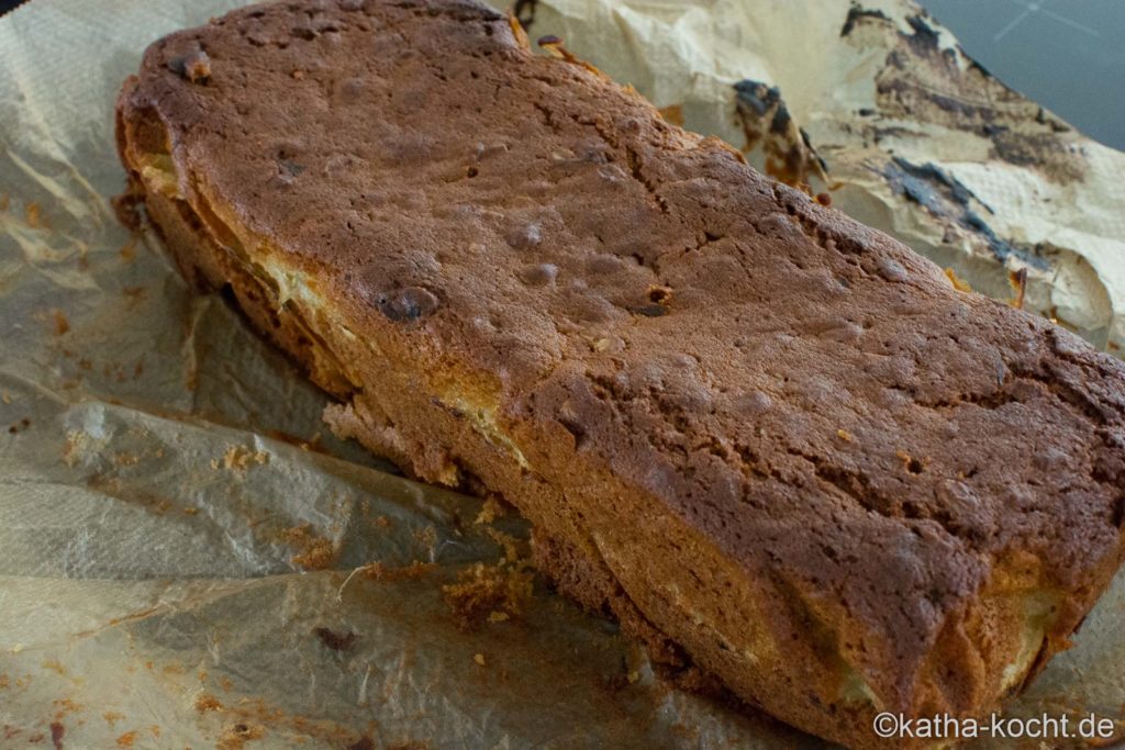 Rhabarberkuchen mit Haferflocken