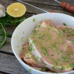 Grillmarinade – Rosmarin-Zitronen Marinade mit Knoblauch