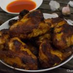 Honig Chicken Wings mit Buffalo Sauce