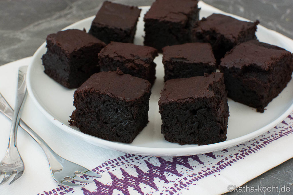 Rote Bete-Schokoladen Brownies