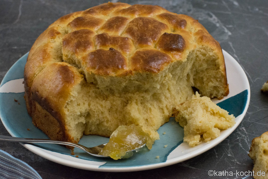 Brioche-Konfekt zum Frühstück