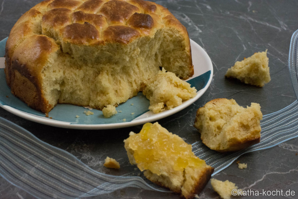 Brioche-Konfekt zum Frühstück